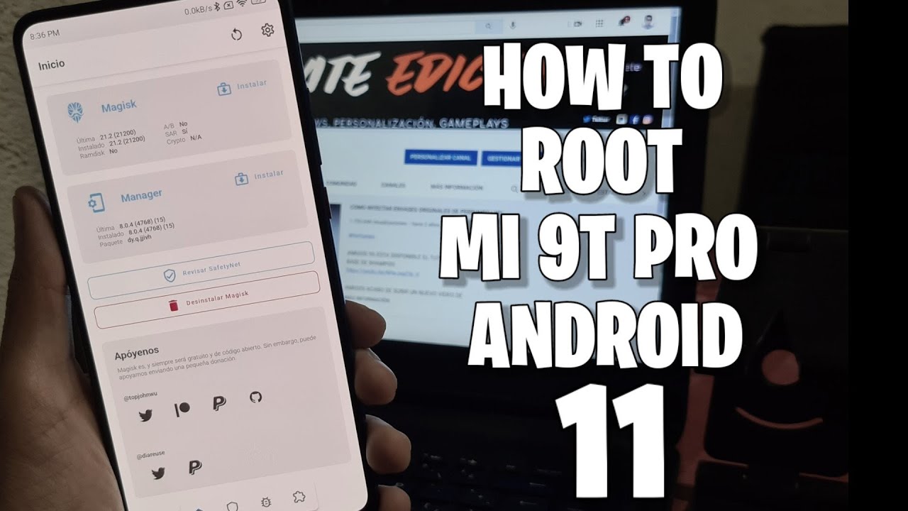 TWRP 3.4 + ROOT EN XIAOMI MI9T PRO CON ANDROID 11 • HOW TO ROOT K20 PRO WITH ANDROID 11