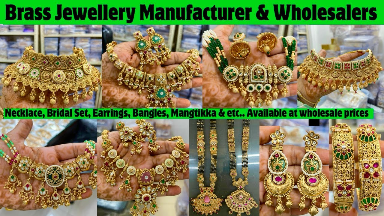 Производитель и оптовый поставщик ювелирных изделий Rajwadi Jewellery в Мумбаи. Оптовый рынок юве...