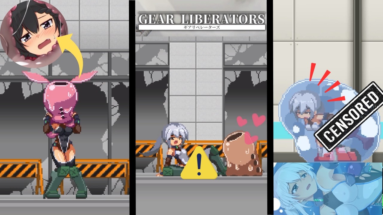 Beware of Restraining Monsters!【GEAR LIBERATORS】Gameplay