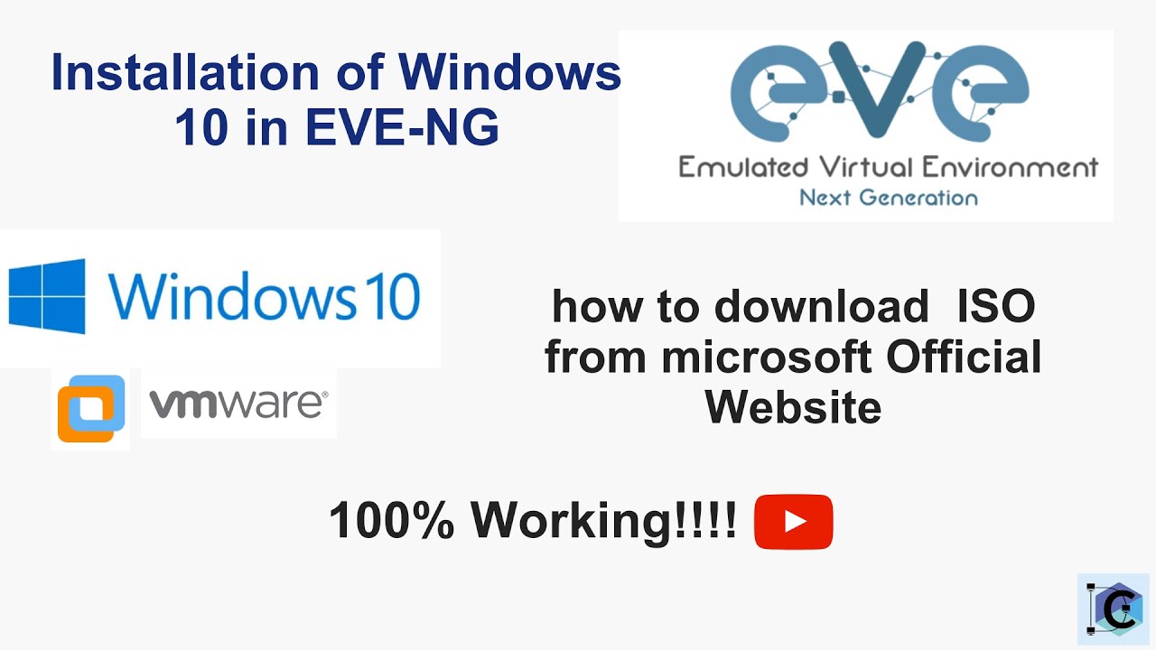 Установка Windows-10 в EVE-NG #eveng #windows10
