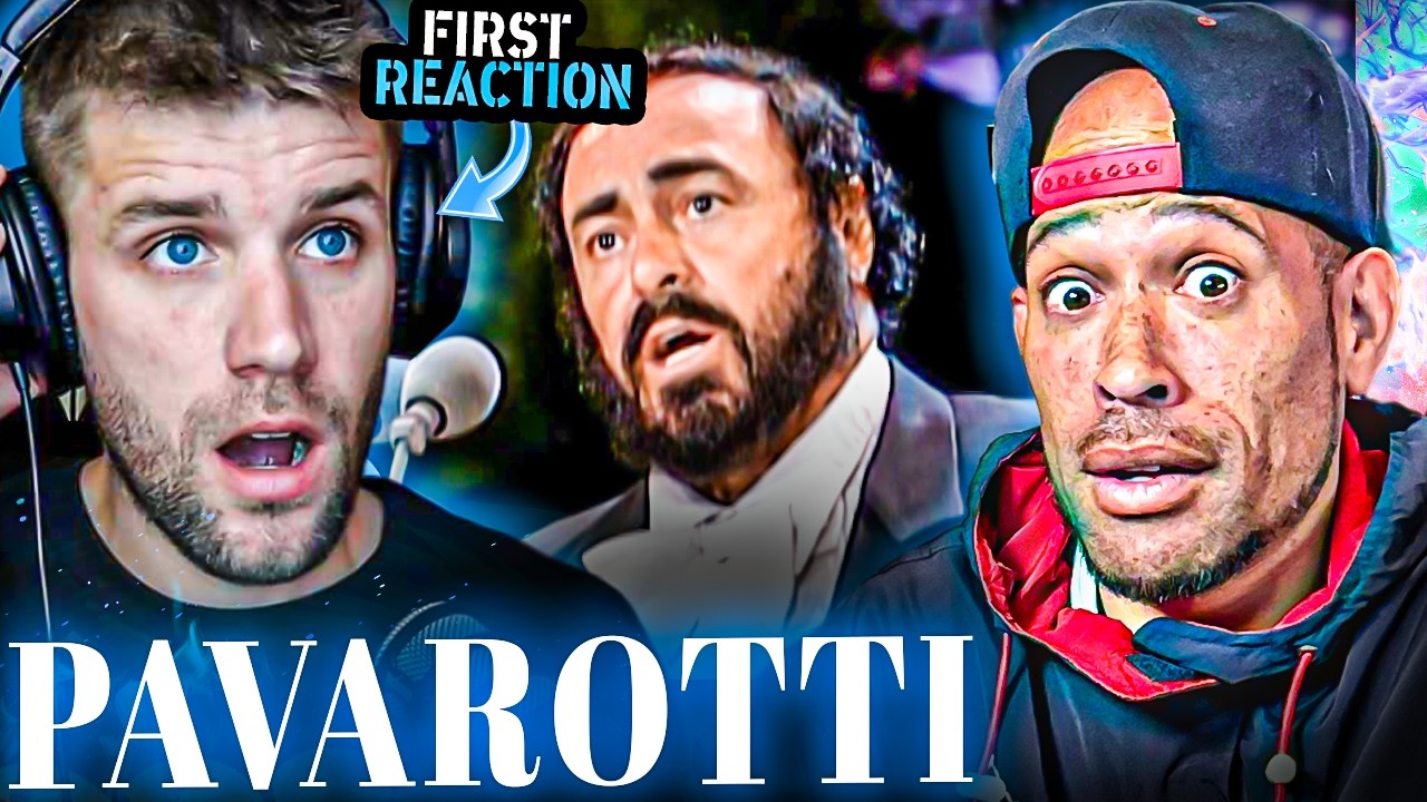 Knox Hill FIRST time Ever HEARING Luciano Pavarotti! 
