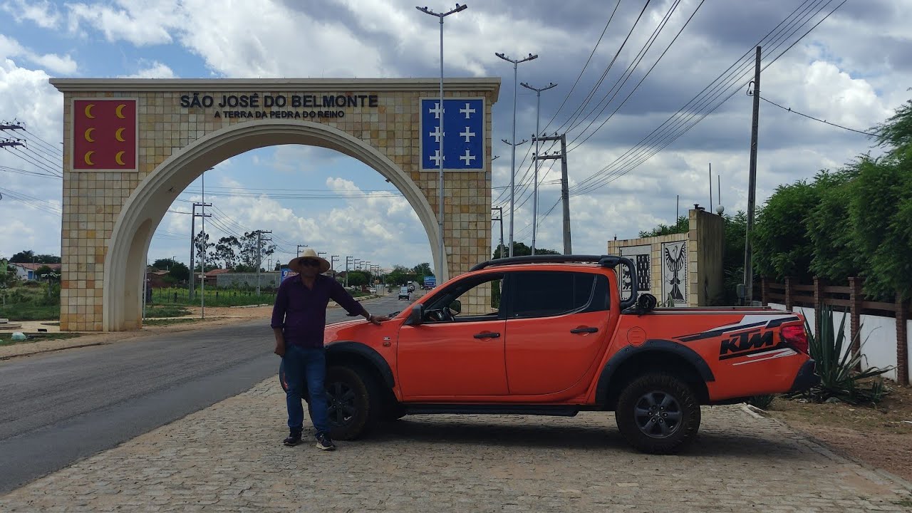 PASSANDO NA CIDADE DE SÃO JOSÉ DO BELMONTE PERNAMBUCO, INDO ATÉ A CASA DE DONA KINÔR NA CIPAUBA.