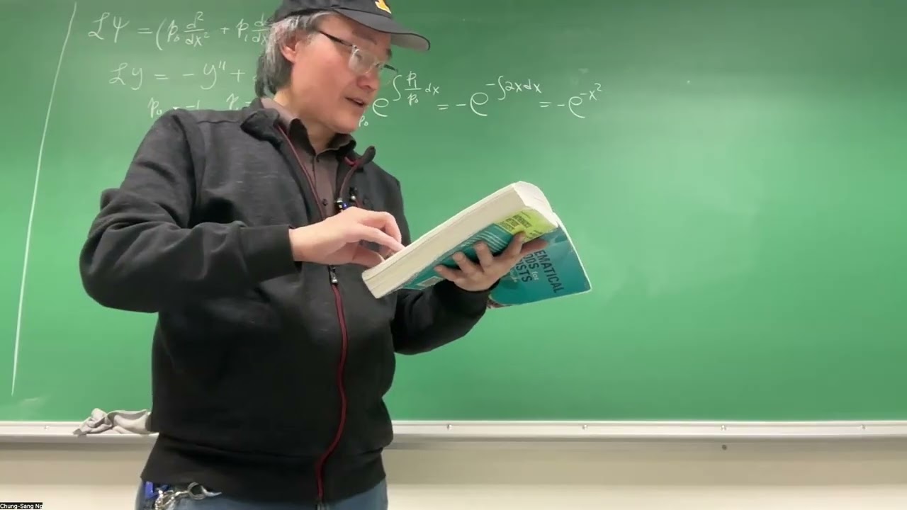 Arfken Section 8.3 ODE Eigenvalue Problems - Hermite Equation