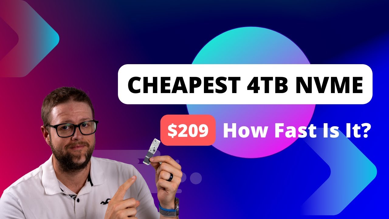 TeamGroup MP34 4TB Cheapest NVME SSD on PCPartPicker - Worth it?