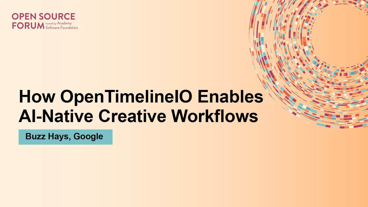 Как OpenTimelineIO обеспечивает работу творческих процессов с использованием искусственного интел...
