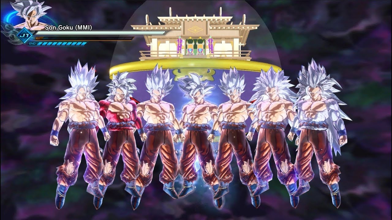 DBXV2 : Best Mod Goku UI (Base-SS1-SS2-SS3-SS4-SS5-SSU) / Epic Fight