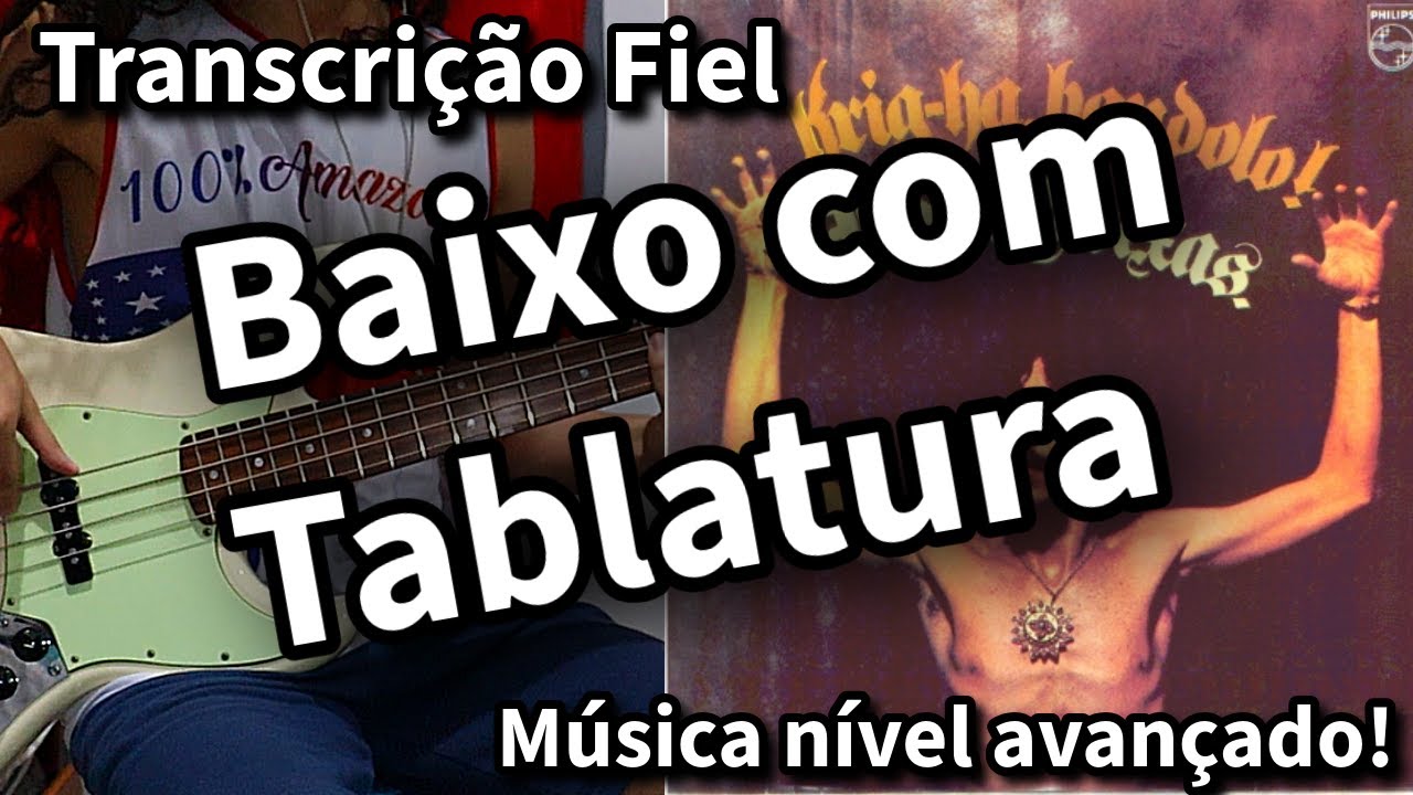 Rockixe - Raul Seixas Bass Tabs (Bass Cover//Transcrição Fiel)