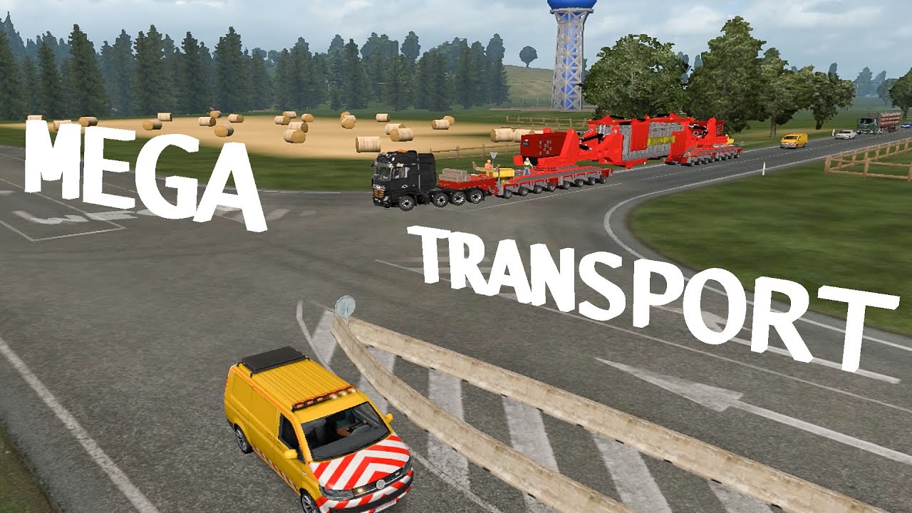 MEGA Transports | 260Ton | Euro truck simulator 2 | Volvo truck with Heavy cargo