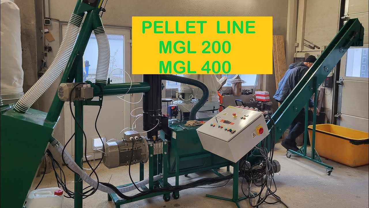Малый гранулятор, гранулятор, гранулятор, пресс-гранулятор, MGL 400 и MGL 200
