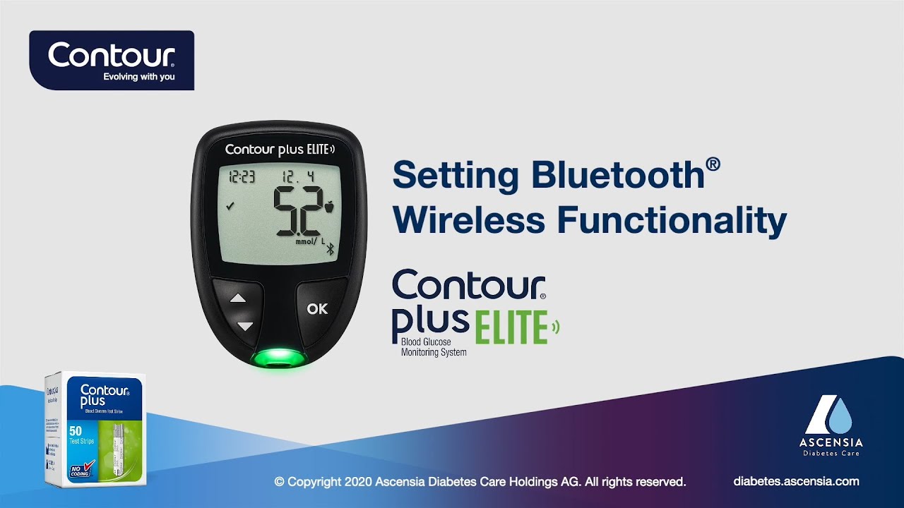 Setting Bluetooth | CONTOUR PLUS ELITE | mmol/l | South Africa (en_ZA)