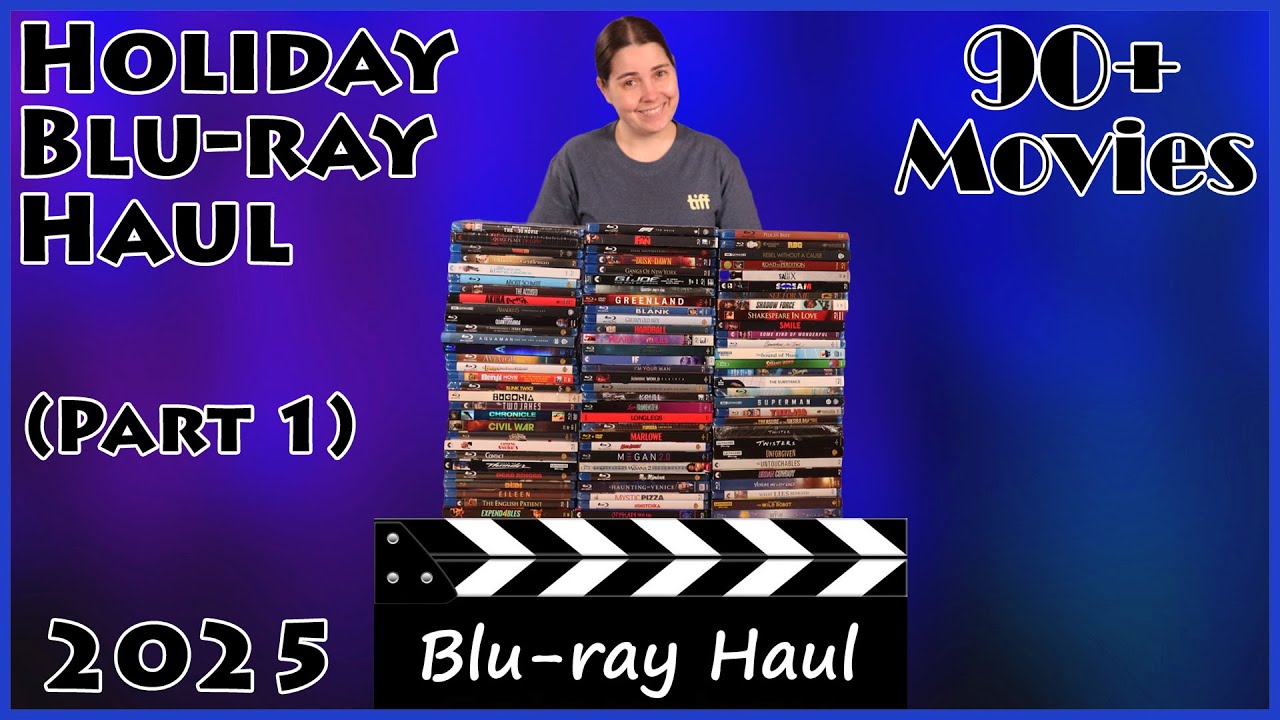 Holiday Blu-ray Haul 2025 (Part 1) - 90+ Movies