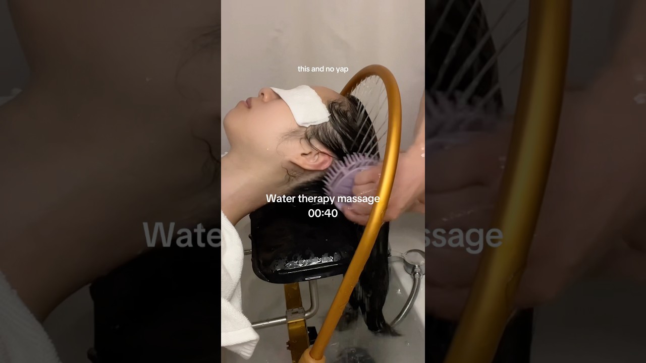 Head spa therapy has become my fave appointment 💆&zwj;♀️🫧 📍LeBeauty NYC