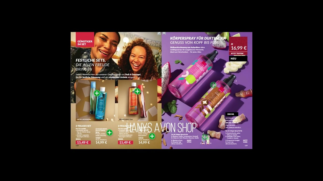 Avon Broschüre Dezember 2025