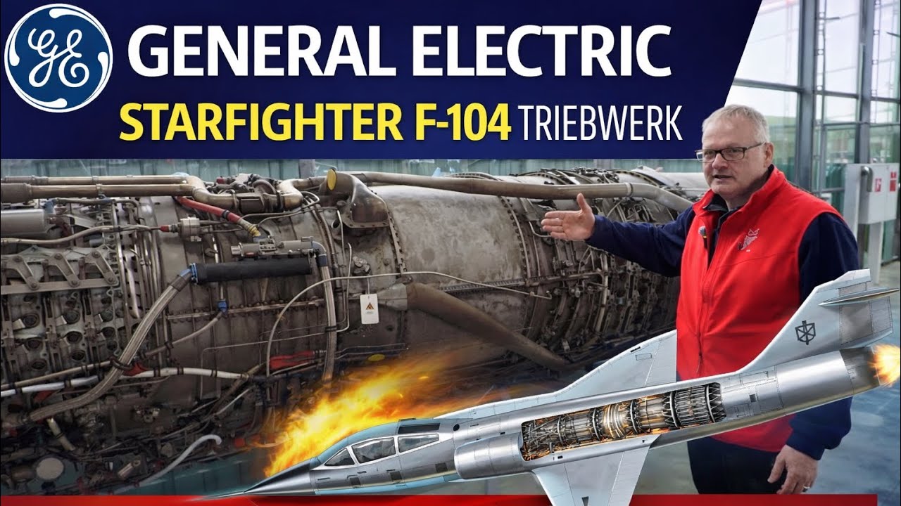 👉 Starfighter F-104 Triebwerk erklärt – Das General Electric J79 im Detail