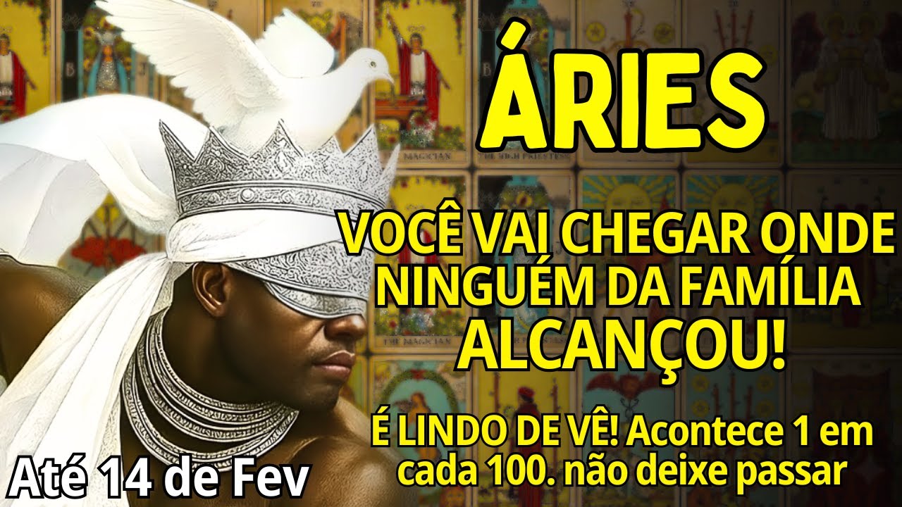ÁRIES ♈ VOCÊ VAI CHEGAR ONDE NINGUÉM DA FAMÍLIA ALCANÇOU😱 QUEM NÃO ARRISCA NÃO PETISCA💎CAVALO BRANCO