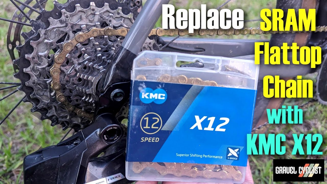 Замените цепь SRAM Flattop на KMC X12: отлично сочетается и с Shimano!