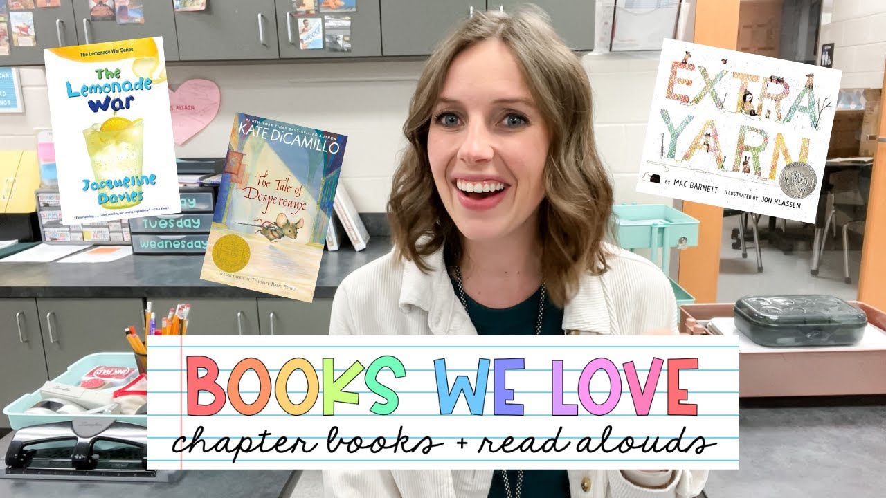 BOOKS I LOVE | chapter books & read alouds, third grade