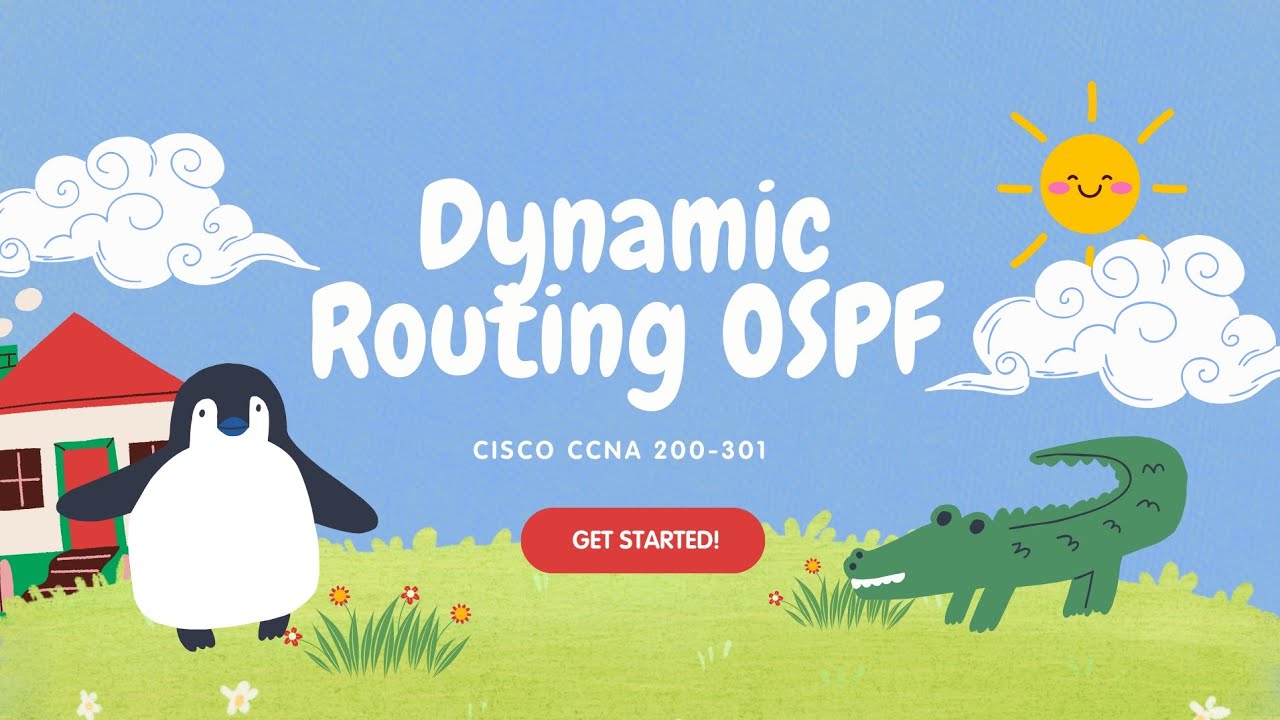 Dynamic Routing OSPF || Cisco CCNA 200-301