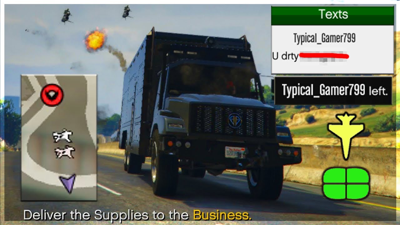 3 угнетателя-грабителя уничтожают мой груз, но в ярости выходят из GTA Online