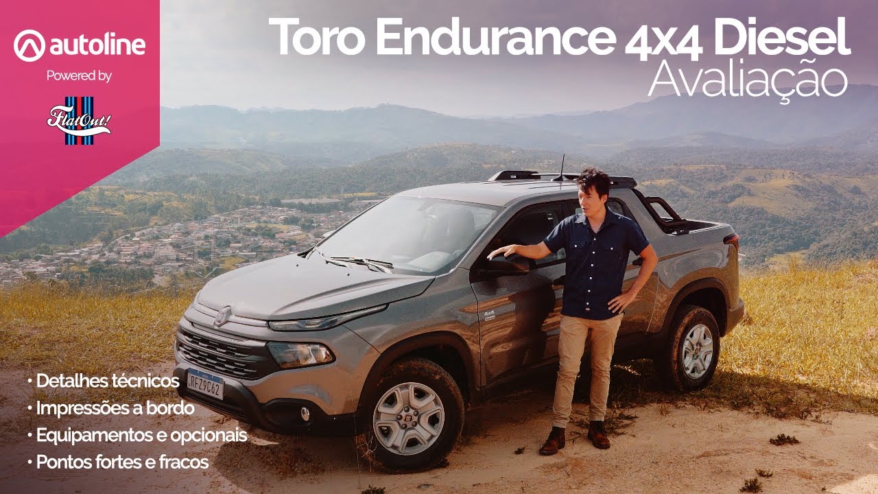 Avaliação Fiat TORO DIESEL 4x4 Endurance: por que vende tanto? Pontos fortes e fracos