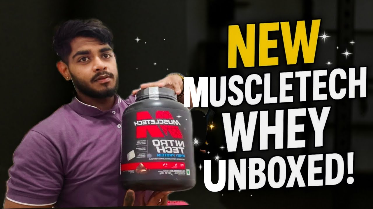 "Fitness Vlog: Unboxing Muscletech NitroTech Whey | Why I Picked This!" 