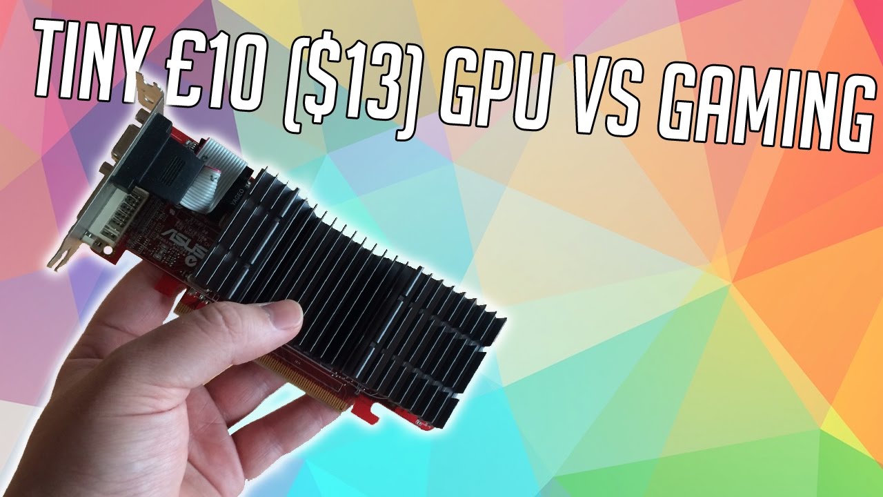 A Tiny $13 Radeon Graphics Card Takes On Games (And Loses)