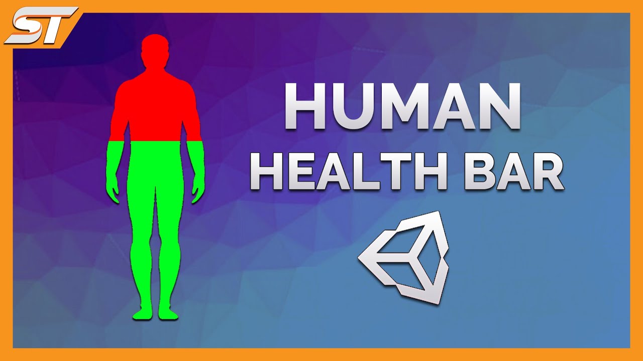 Human Survival Game HEALTHBAR | Unity UI Tutorial