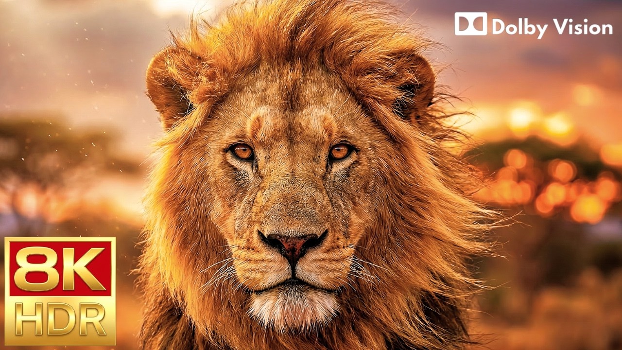 Vibrant Wildlife World 8K HDR 60FPS | Dolby Vision Ultra HD