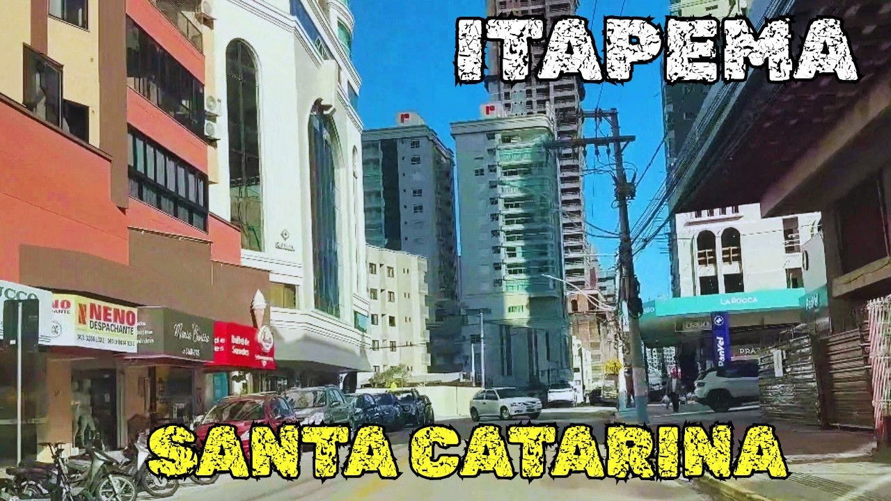 Você não vai acreditar como   ITAPEMA  está LINDA  de MEIA PRAIA  até o centro!