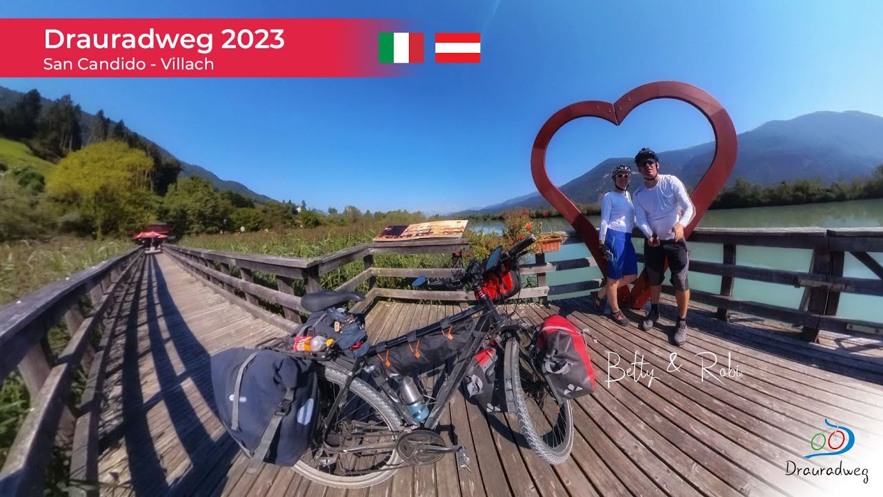 #drauradweg Tag 3: Von  Spittal an der Drau  nach Villach (Unterdrautal)