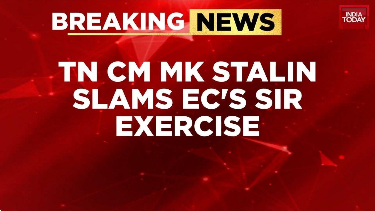 Tamil Nadu CM Stalin Slams EC's SIR Exercise; Alleges Centre Conspiring to Delete Valid Votes