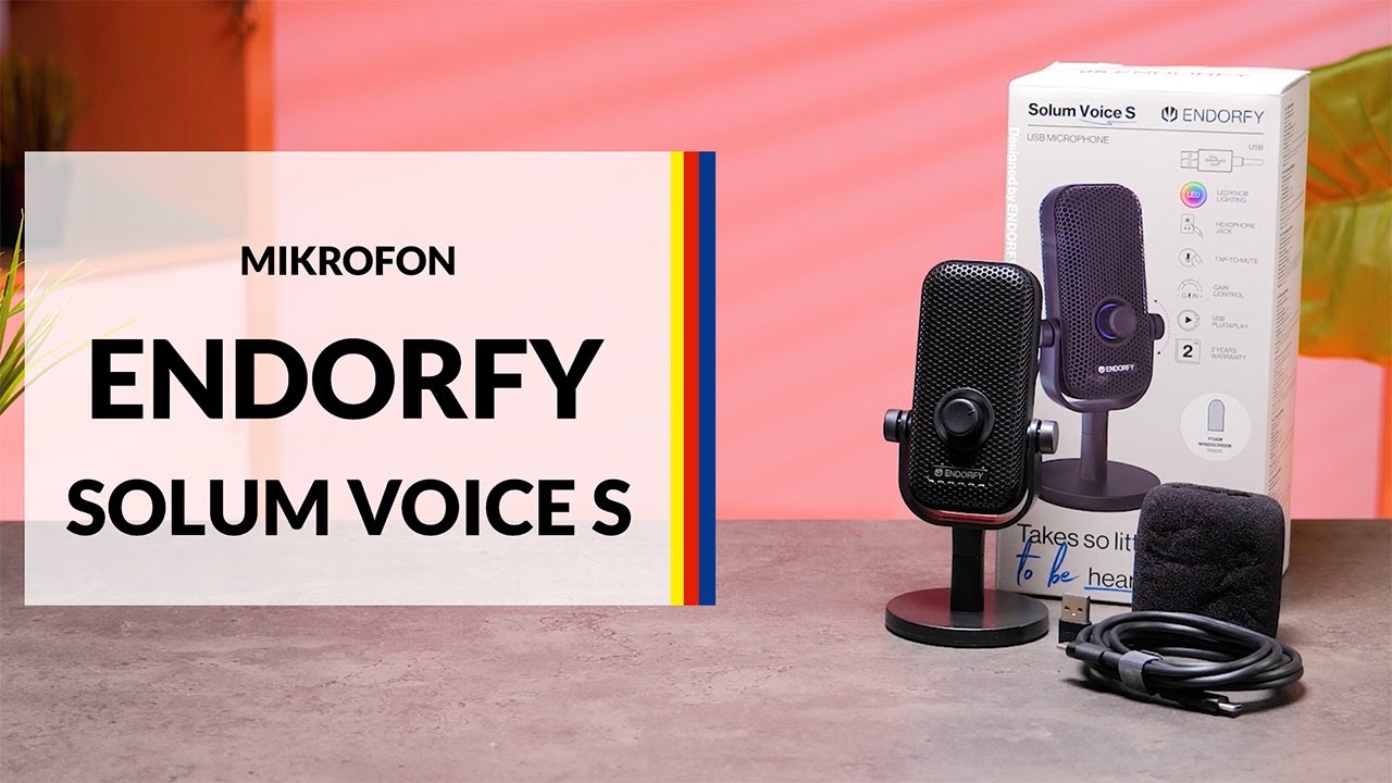 Mikrofon Endorfy Solum Voice S &ndash; dane techniczne &ndash; RTV EURO AGD
