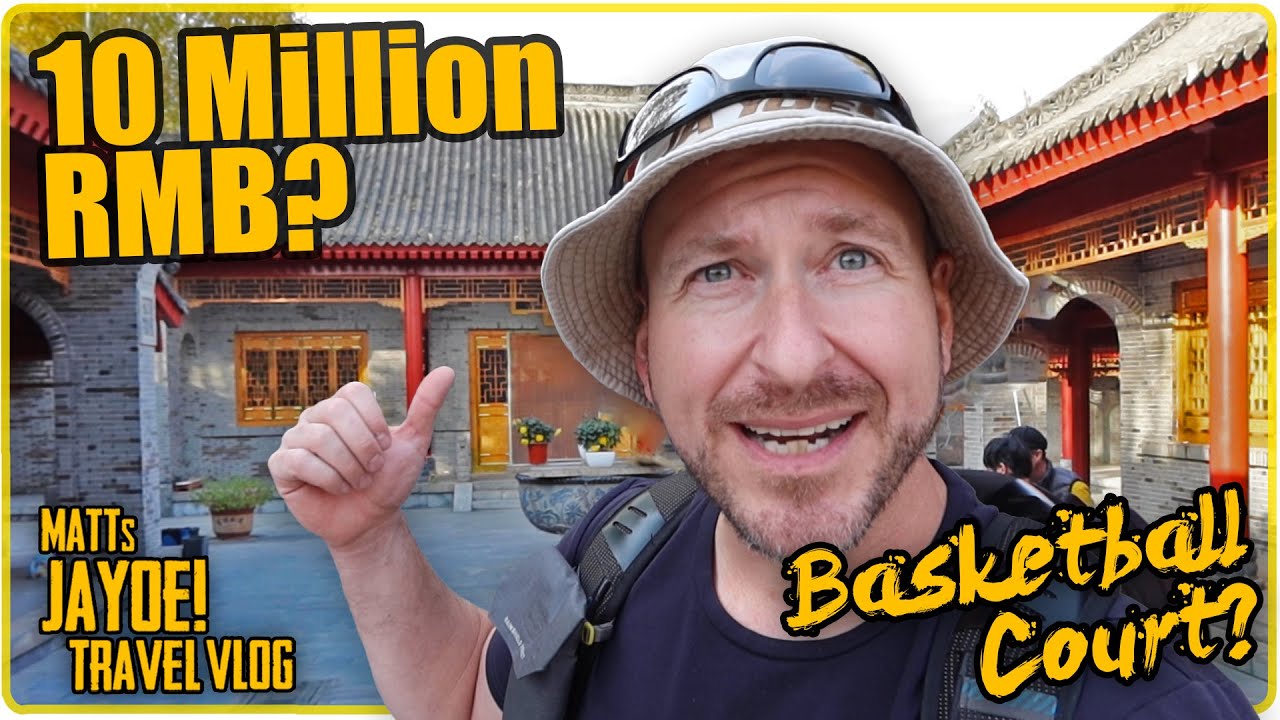 Tour a 10,000,000 RMB Siheyuan Courtyard Home!  | China Life VLOG