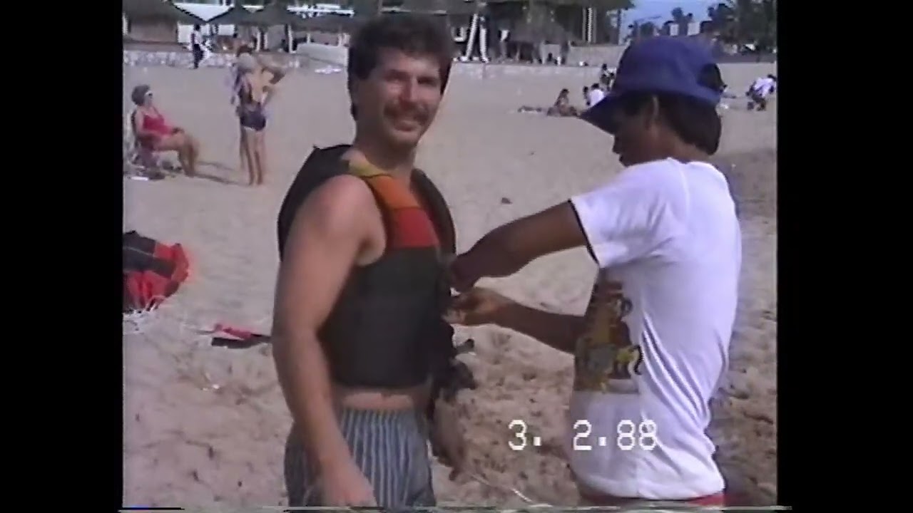 Ed and Steve in Mazatlan 1988