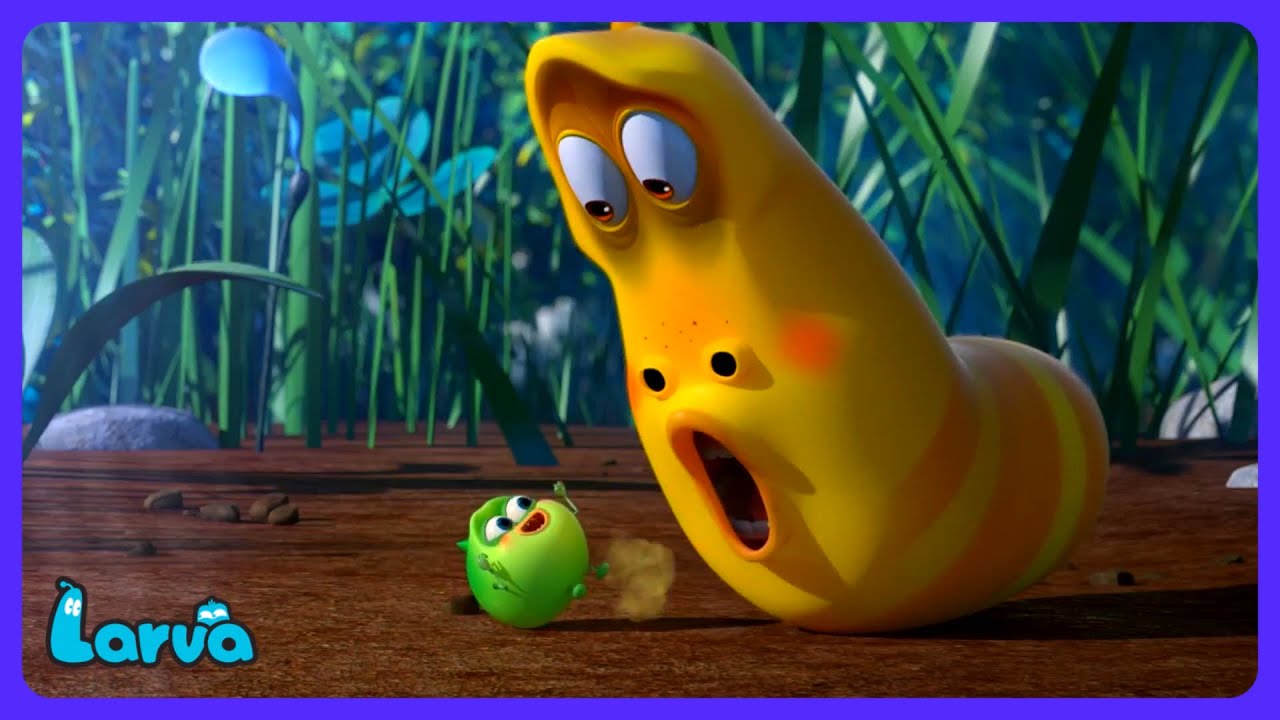 Larva - Den lille midd-babyen! | Barne-TV | WildBrain Spøkelseshus