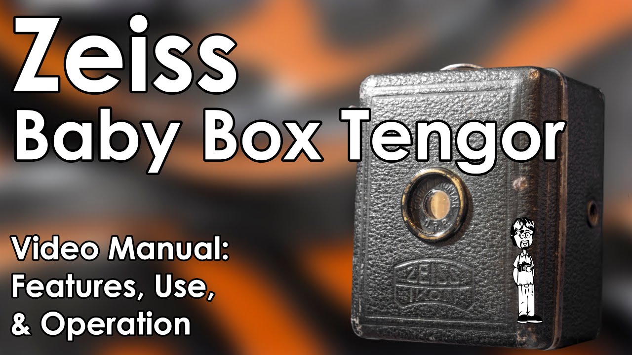Zeiss Ikon Baby Box Tengor 54/18 with Goerz Frontar Lens Video Manual