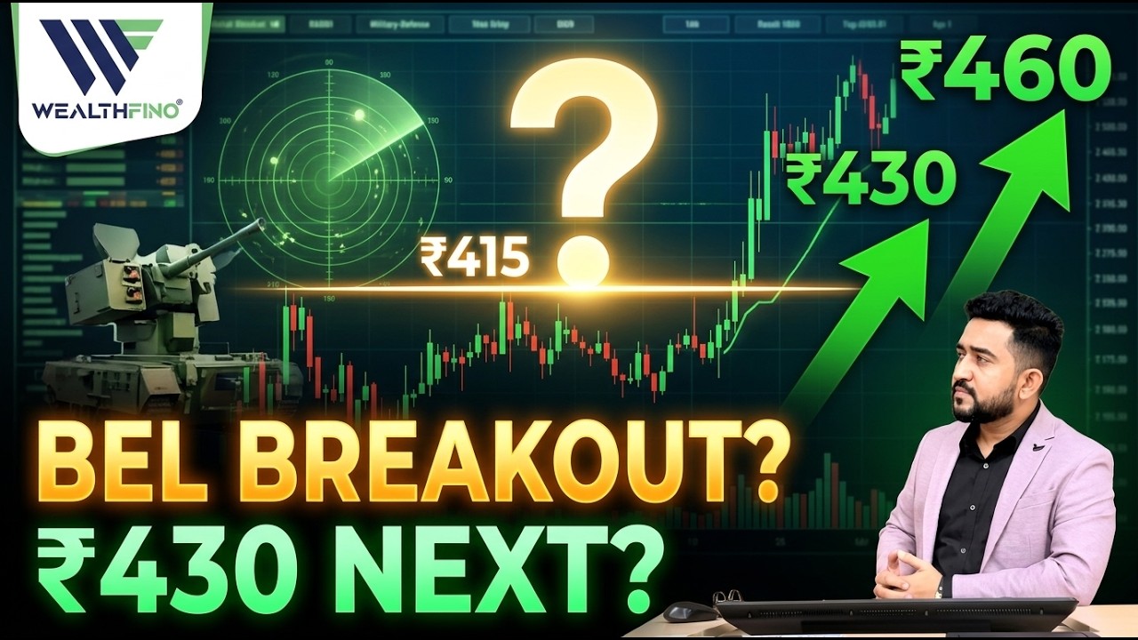 BEL Share Ready For Breakout? 🚀 Today  Defense Stocks Rally Continues? BEL Share Price Target