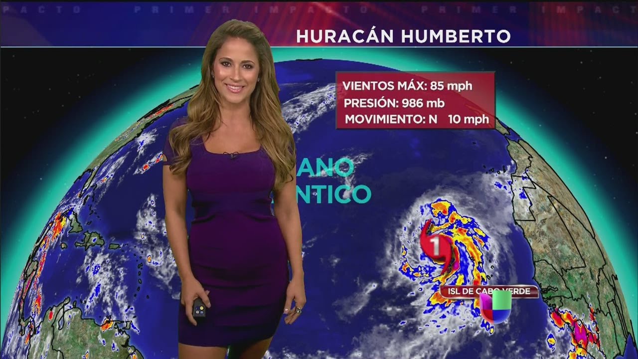 El tiempo con Jackie Guerrido 09/11/13 - Primer Impacto