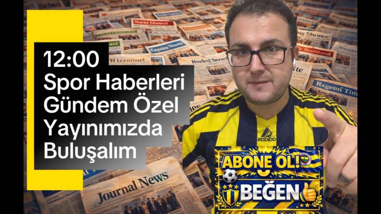 13:00 Spor Haberleri Gündem Özel Yayınımızda Buluşalım