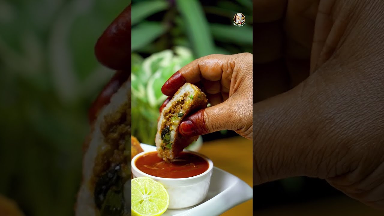 Hyderabadi Famous Aloo Keema Cutlets