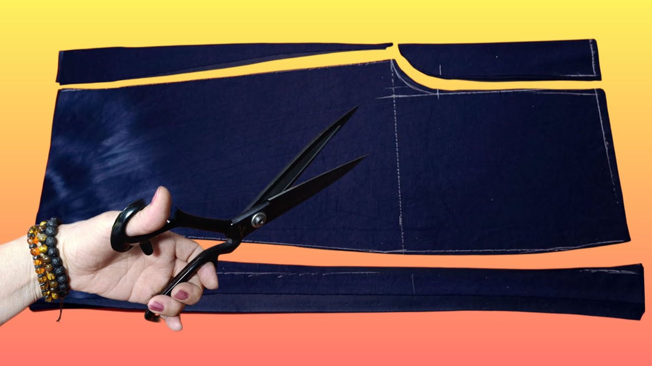 ✅Как сшить брюки? Очень просто кроить и шить брюки (подходит для 42 размера)