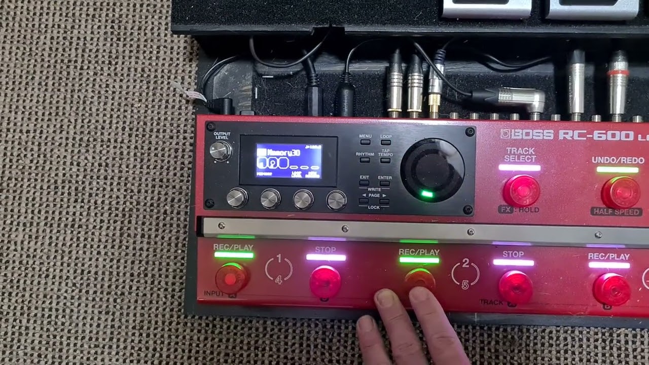 BOSS RC600 firmware 1.2 Single Mode Loop Sync options