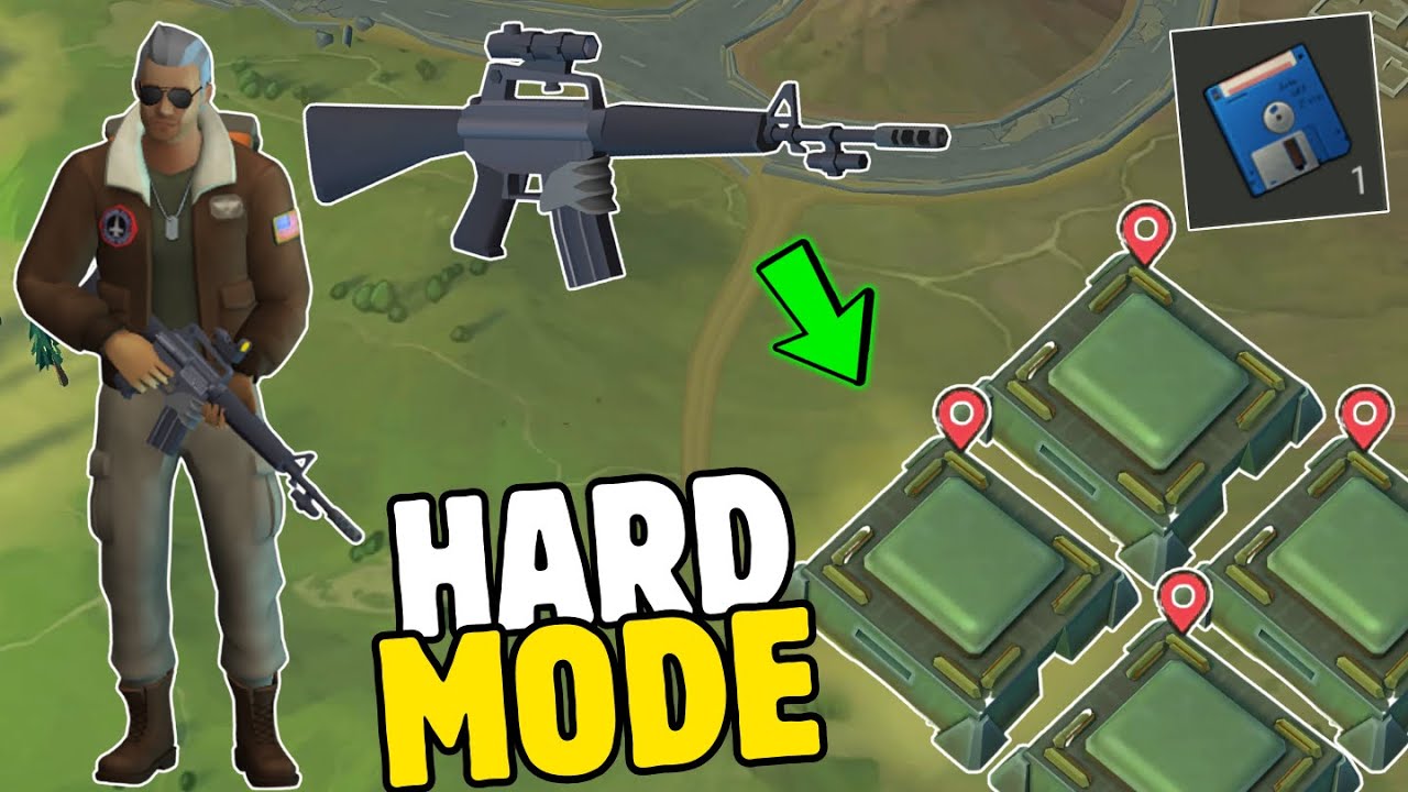 M16 FULLY MODIFIED vs BUNKER ALFA' HARD MODE! Last Day On Earth Survival