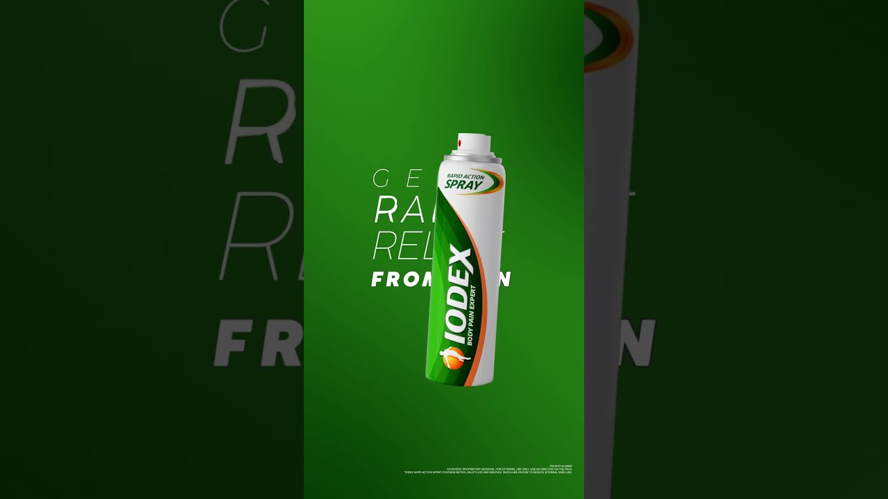 Iodex Rapid Action Pain Relief Spray