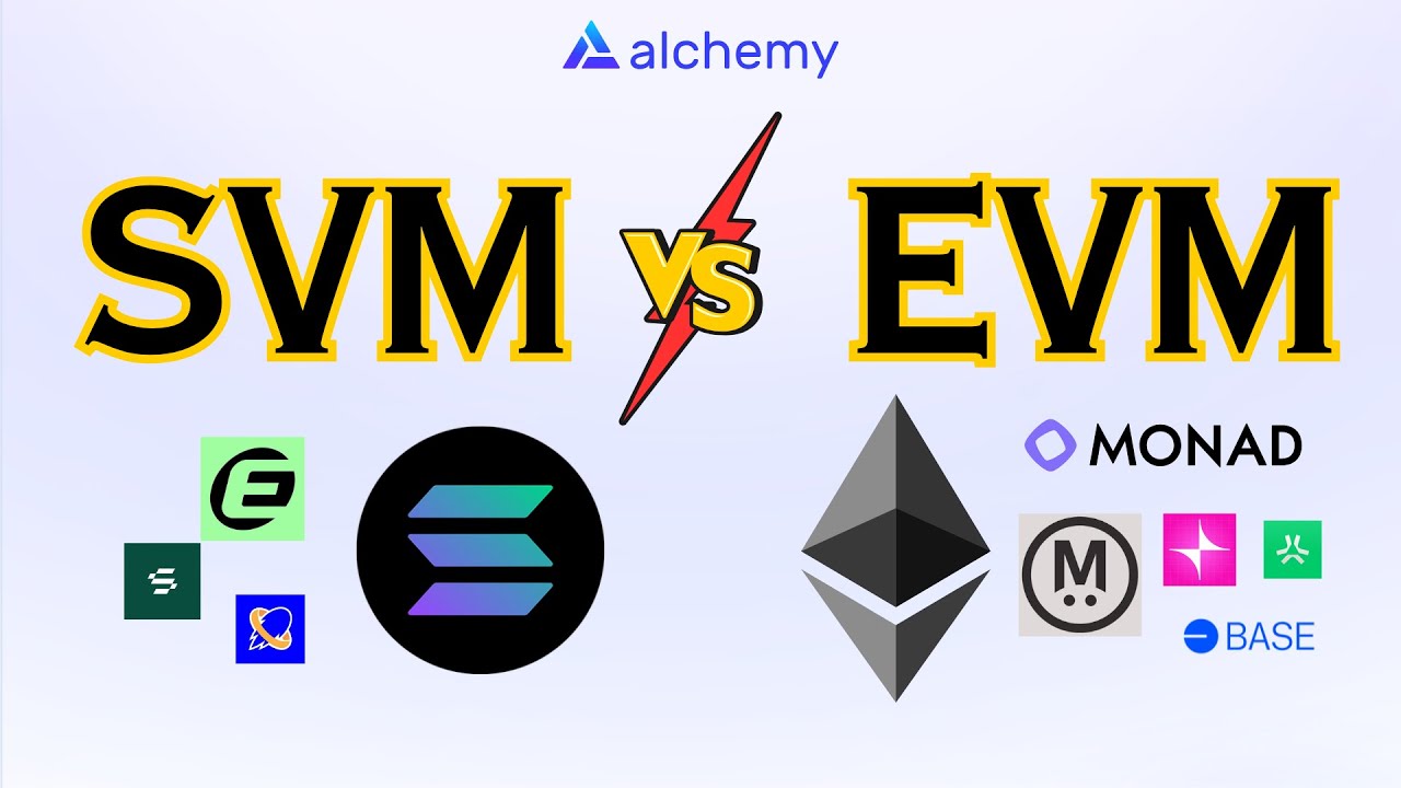 SVM vs EVM: A quick builders guide to VMs 💪 | Solana | Ethereum | Alchemy | Technical differences