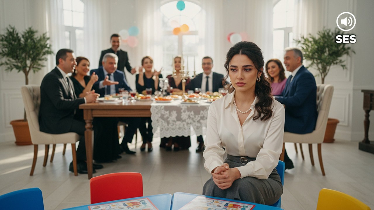 Aile Yemeğinde Çocuk Masasına Oturtuldu + Sessizce İntikamını Aldı