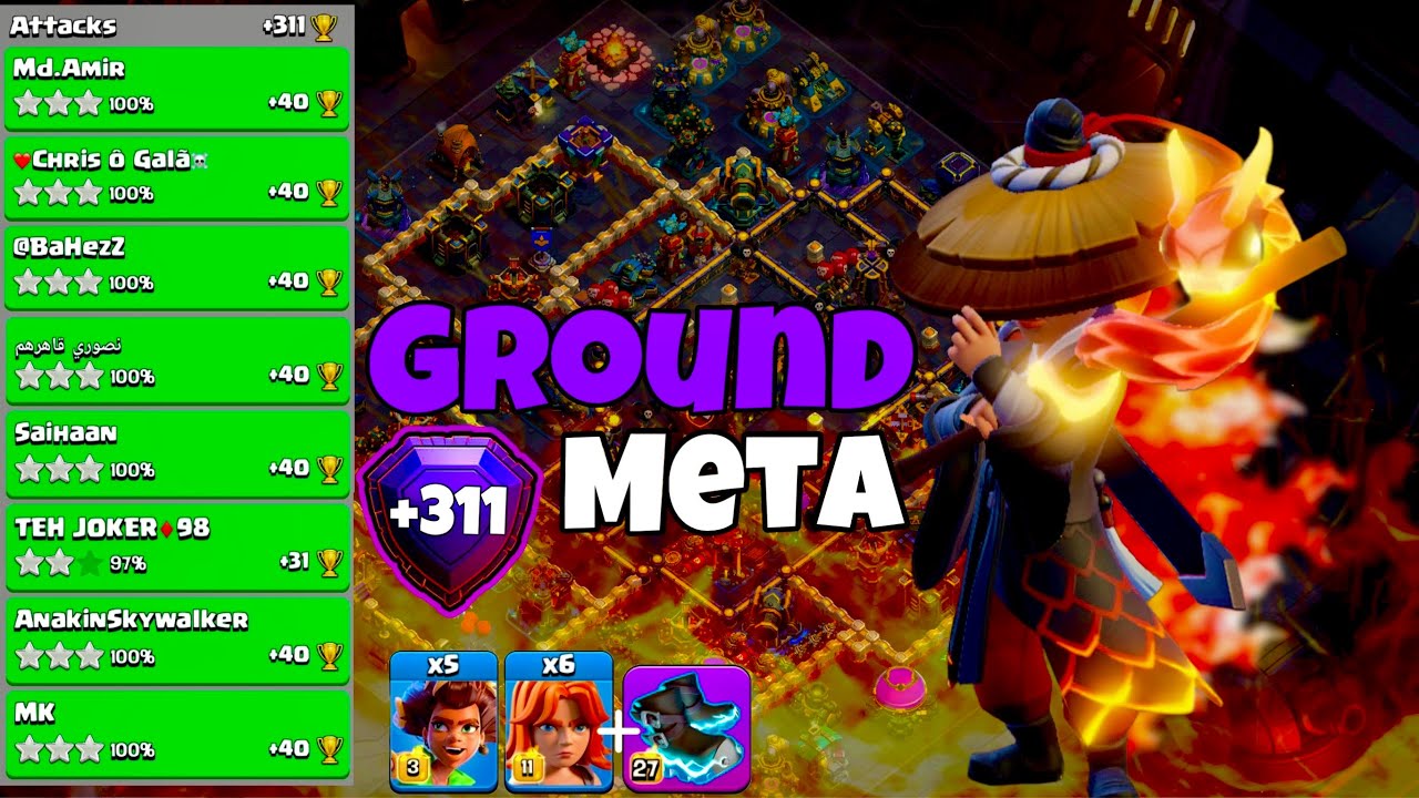 RC Walk W Root Riders Meta | Th17 Attacks