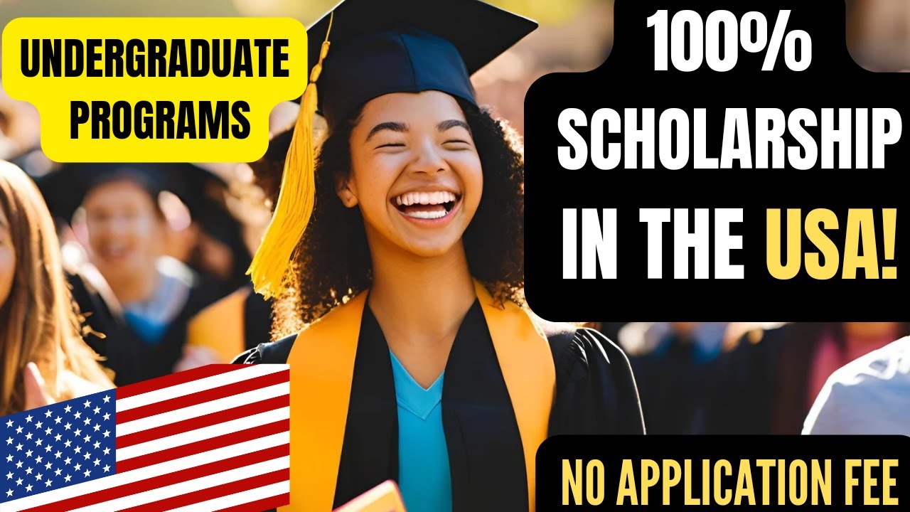 NO APPLICATION FEE, Schools in the US with Scholarship for INTERNTL students, undergraduate Programs