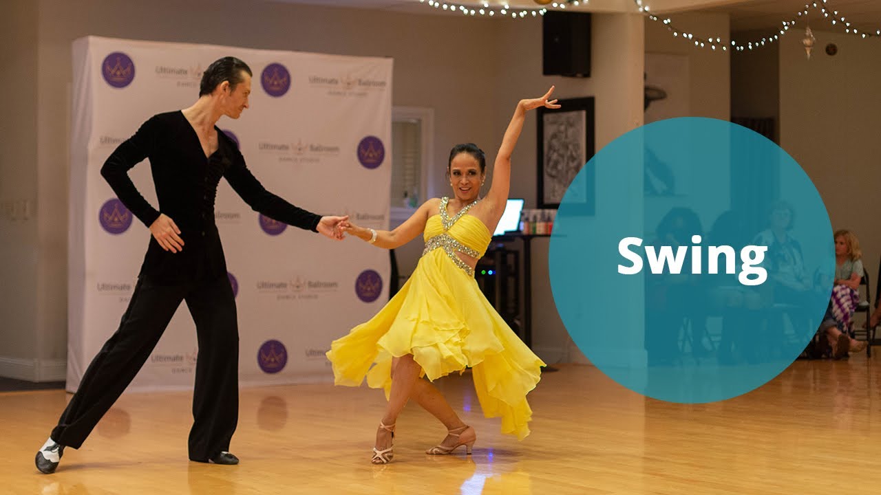 East Coast Swing Show Dance at Ultimate Ballroom Dance Studio