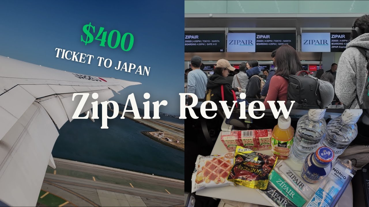 Trying ZipAir | Japan's Budget Airline Review